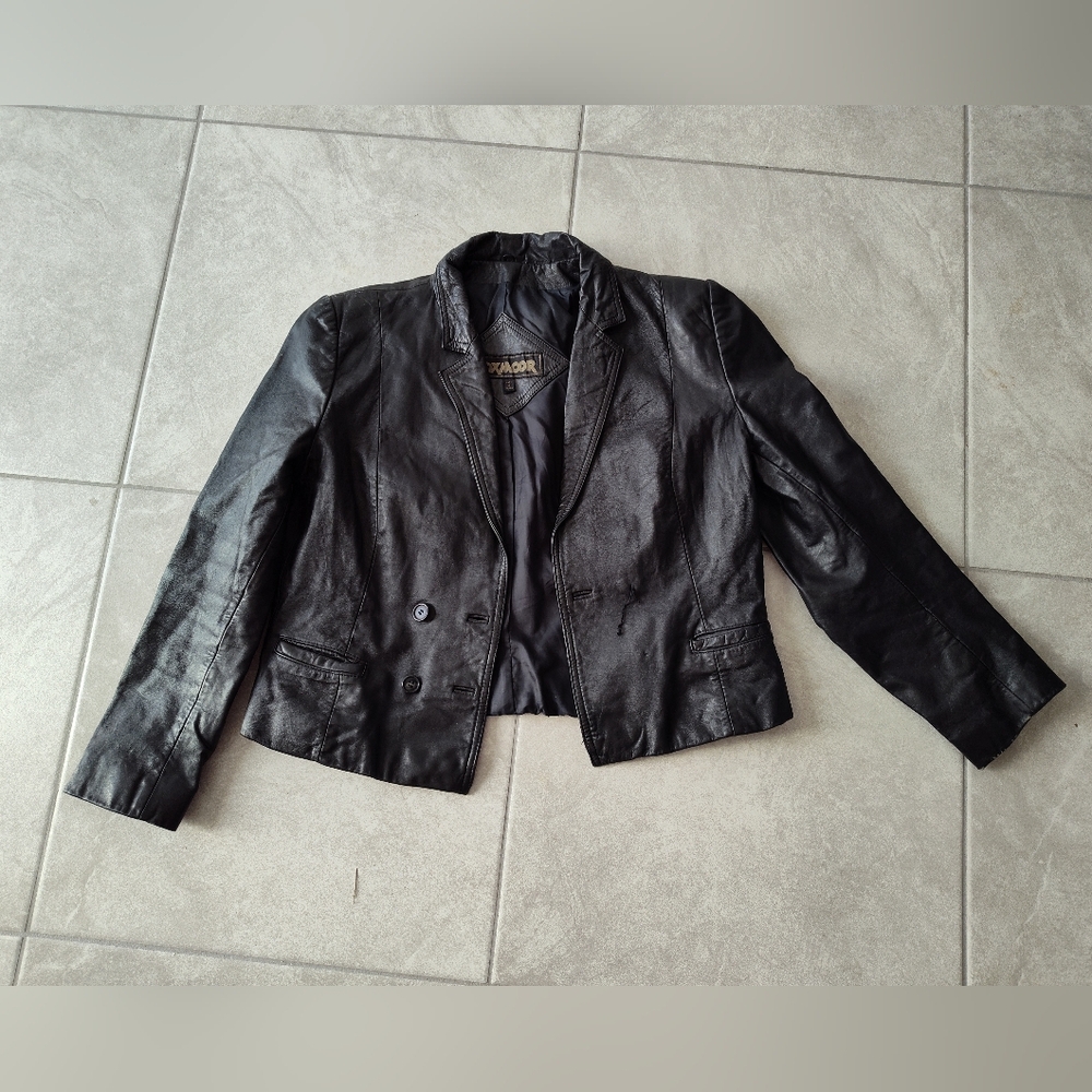 Leather jacket